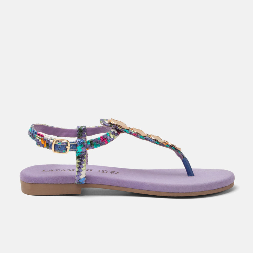 Lynn Dames Sandalen Leer Lilac