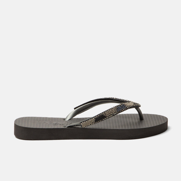 Fraser Beach Dames Slippers Black