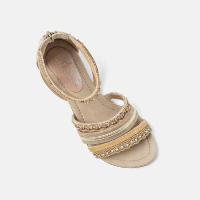 Jovena Dames Sandalen Biscuit