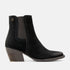 Annie Dames Enkellaarsjes Suede Black