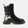 Maddy Dames Boots Suede Black/White