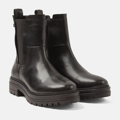 Nola Dames Boots Leer Black