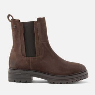 Nola Dames Boots Suede Brown