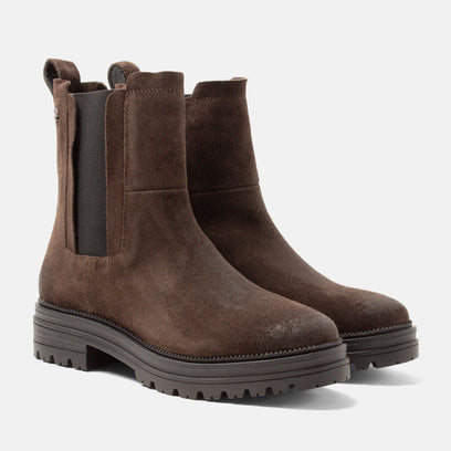 Nola Dames Boots Suede Brown