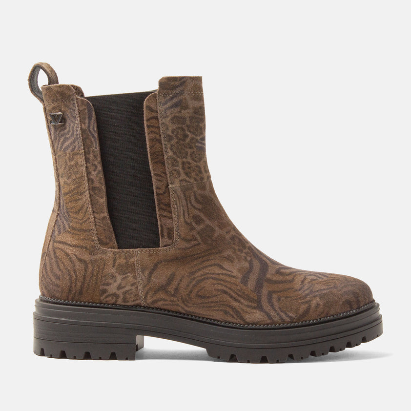 Nola Dames Boots Suede Fango