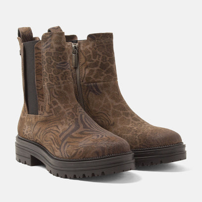 Nola Dames Boots Suede Fango