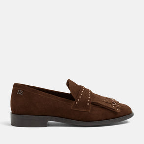 Suus Dames Loafers Suede Brown