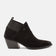 Britt Dames Enkellaarsjes Suede Black