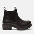 Lia Dames Chelsea Boots Leer Black