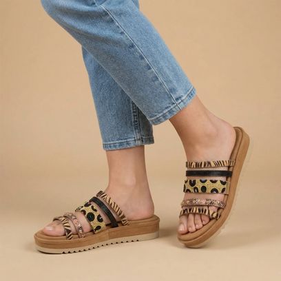 Ronja Dames Slippers Black