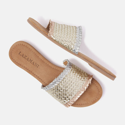 Dames Slippers 33.486 Gold