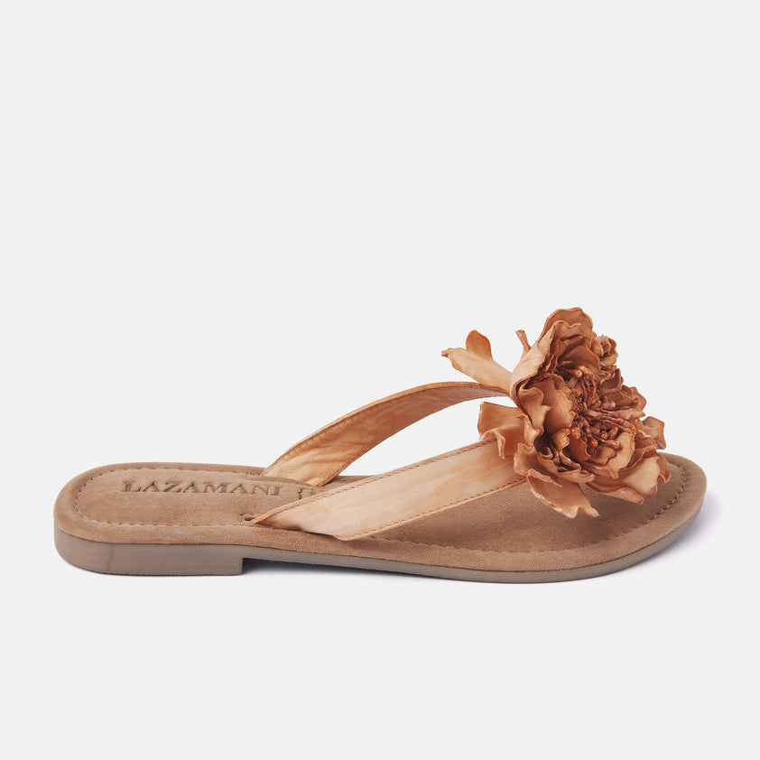 Dames Slippers 33.517 Camel