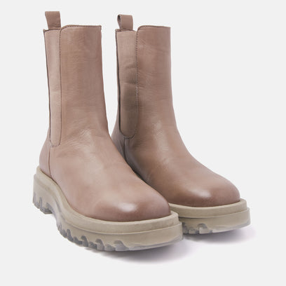 Dames Chelsea Boots 67.071 Taupe