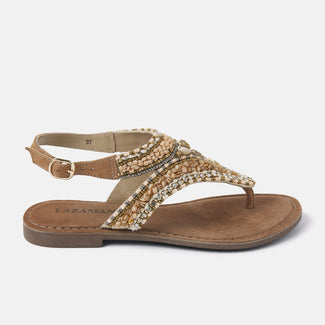 Dames Sandalen 75.293 Beige