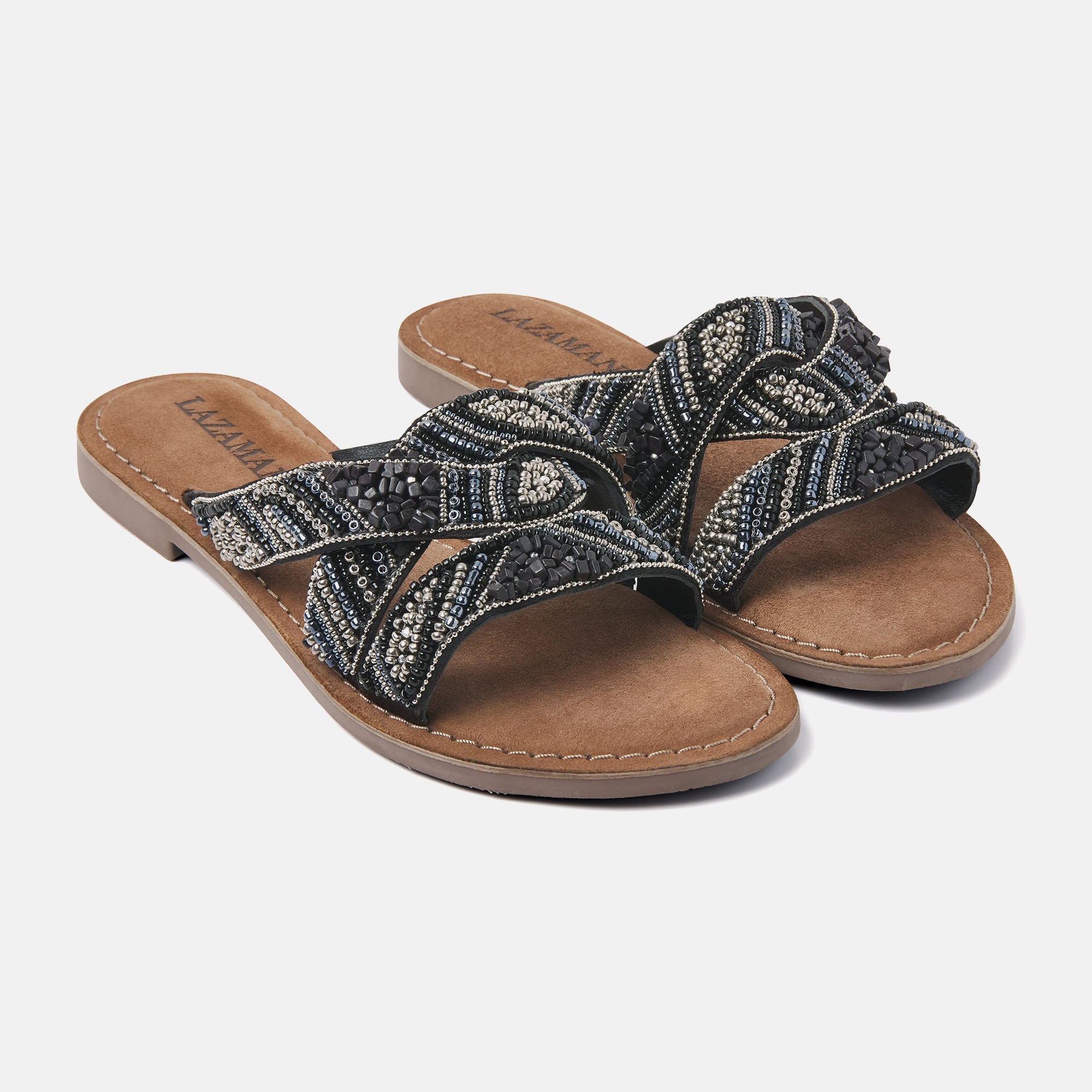 Dames Slippers 75.337 Black Lazamani Lazamani Official