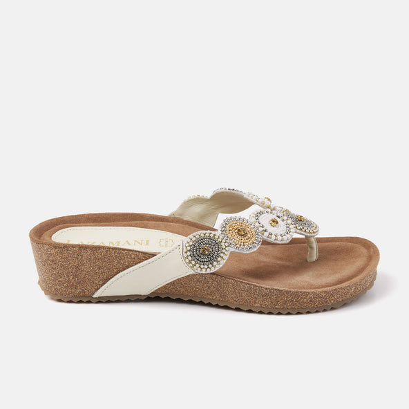 Dames Slippers 75.455 Off-White