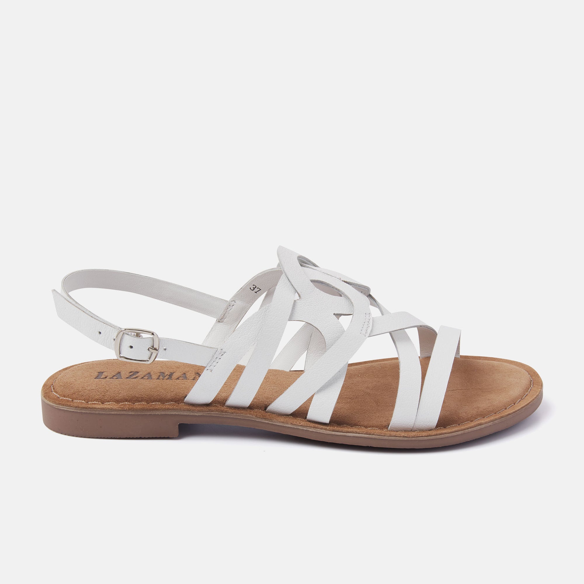 Dames Sandalen White Lazamani Official - Main Image