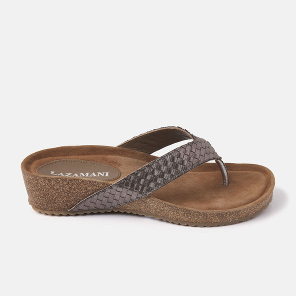 Dames Slippers 75.807 Pewter